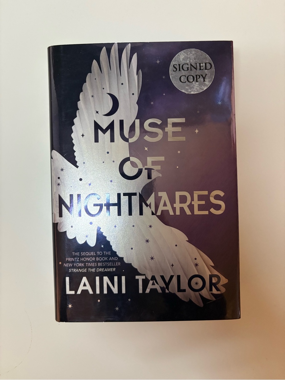 SIGNED Muse of Nightmares by Laini Taylor